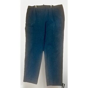 J. Jill Ponte Slim Leg Pants Womens Size L Elastic Pull On Waist Grey.         J